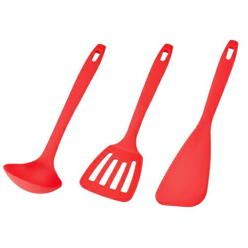 キッチンツールセット 3PC（レッド）