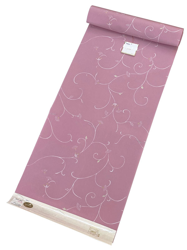 TORAY シルック 東レ 洗える長襦袢 ゆめかんざし オシャレ 長襦袢 反物オシャレな 長襦袢地 です♪《オ..