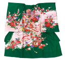 【 レンタル 初着 】 正絹初着 お宮参り 女児 高級 正絹初着 初着【送料無料の安心 2週間レンタル】