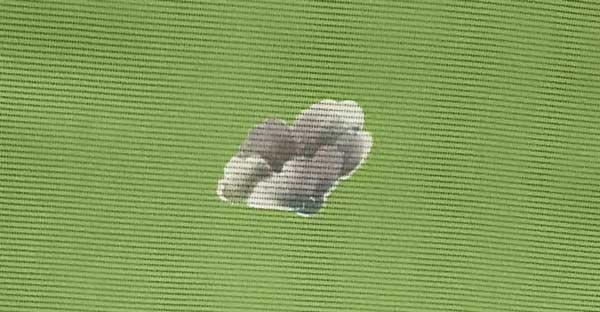 洗える夏用はんえり夏用半襟　絽半衿　夏用半衿　柄エリポリエステル半衿　絽半襟【 山葵色地 】