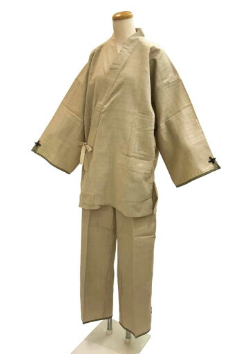 【メーカー処分品】お洒落な「 こむさ 作務衣 」【ベージュ / M・Lサイズ】【 COMME CA DU MODE 】着心地抜群、ブランド 作務衣自分へのご褒美に♪プレゼントにもオススメ♪ 【メーカー処分品】お洒落な「 こむさ 作務衣 」【ベージュ / M・Lサイズ】【 COMME CA DU MODE 】着心地抜群、ブランド 作務衣自分へのご褒美に♪プレゼントにもオススメ♪