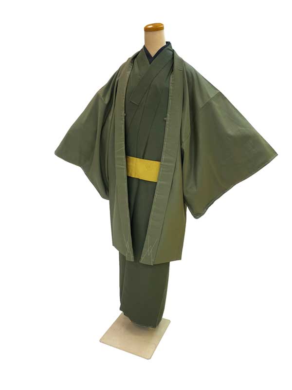 お仕立て上り メンズ きもの【Lサイズ】袷の着物 男物 きもの 【メーカー処分品】着物で お洒落 を楽しもう♪気軽に着れる キモノ です!【きもの ・ 羽織 ...