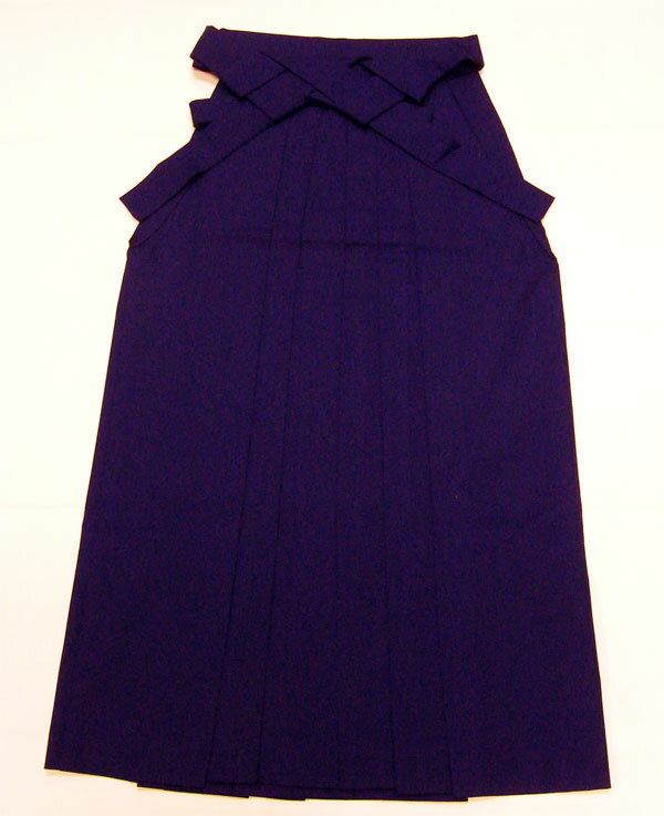 【レンタル】【往復送料無料】【6泊7日 1週間 レンタル 】レンタル袴 深ムラサキ色(紺桔梗色)単色無地 袴 (ウール・Mサイズ)