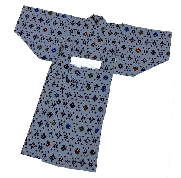 訳あり品< 男児 大三ツ身 ・ 5〜6才用 >本染ゆかた 大三ツ身 お子さま ゆかた【日本製】子ども ゆかた 手作り注染