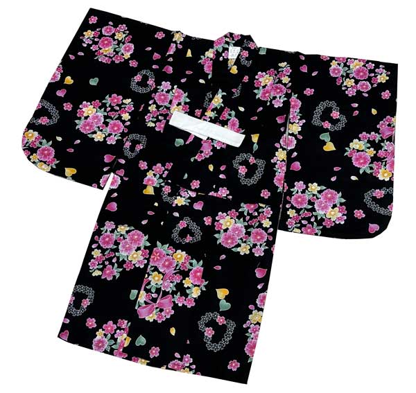 訳あり品 < 女児110 ・ 5〜6才用 > 子ども浴衣110サイズ お子さま ゆかた