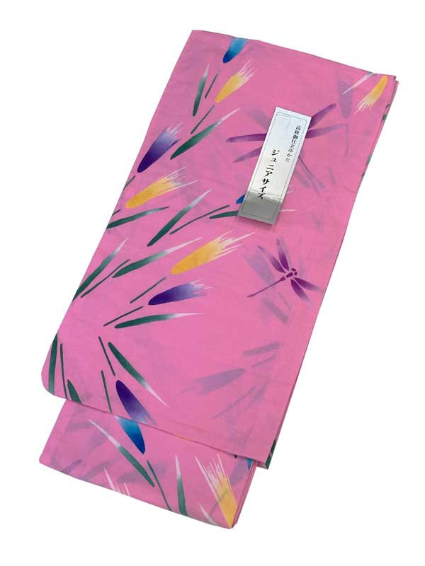 訳あり品 < Sサイズ ハイジュニア ジュニア> 【適応身長】約140~150cm前後 仕立て上がり浴衣