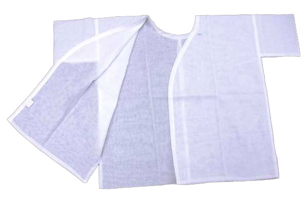 【訳あり品】【日本製】ガーゼ 御肌着 ( 肌襦袢 )フリーサイズメーカー処分 訳あり品「御裾除」とご一緒にお使い下さい