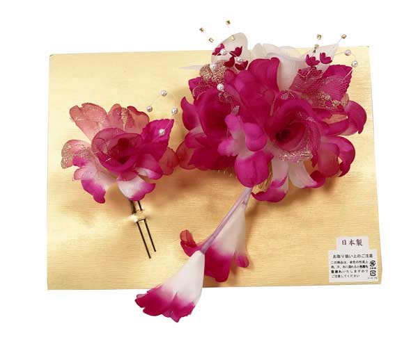 【メーカー大処分・お値打ち 髪飾り 】ふりそで・成人式・結婚式・七五三・卒業式用髪飾りあなたを輝かせてくれるアイテムです♪お振袖・袴・訪問着など、お着物の着用時♪【　大・小セット髪飾り　】