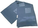 【 正絹帯揚 源氏香 】【激安処分品】メーカー処分品激安セール商品♪ご使用には全く問題ございません【 正絹帯揚 ブルーグレー色 】