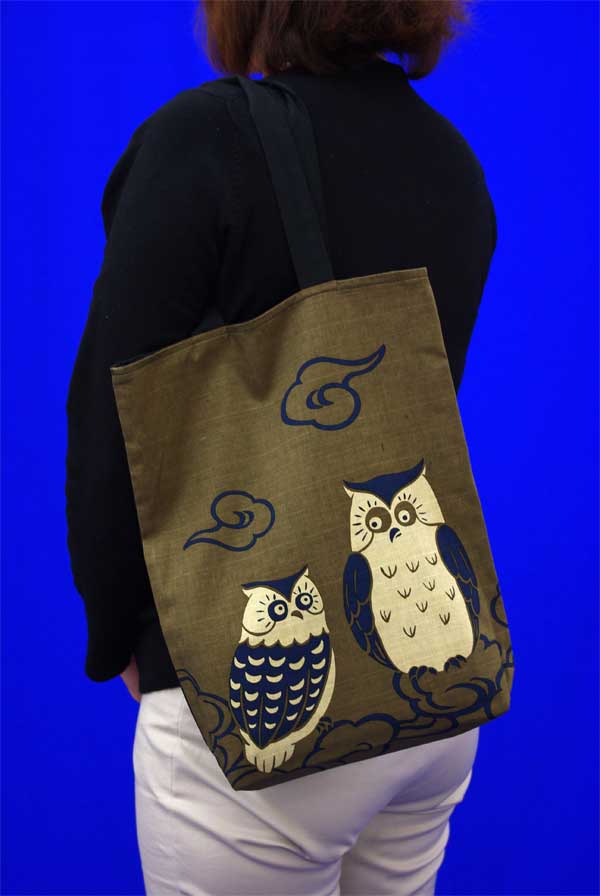 開運亭　トートバック【 不苦労 】トートバッグエコバック にも最適!!たっぷり入って使いやすさ抜群持っているだけで幸運 がおとずれそうなアイテム