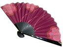 【 訳あり・メーカー処分品 扇子 】お洒落 涼しく! ゆかた地 扇子