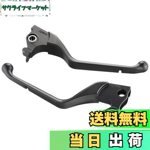 【送料無料】キジマ(Kijima) バイクパーツ レバー スリムタイプ アルミダイキャスト製 ベアリング入り ..