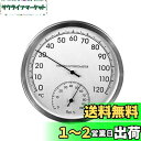 ziyue サウナ 温湿度計 アナログ 壁掛け式 温度計 湿度計 耐熱 耐湿 電池不要 小型 ステンレス製 変形しにくい お風呂 温泉 室内 室外 高精度 シルバー