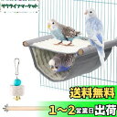 鳥たちの寝床 デグーハンモック暖かい小動物の家の巣 バードテント 含むインコ 止まり木 鳥のおもちゃ インコ ハムスター デグーに適しています (S(グレー))