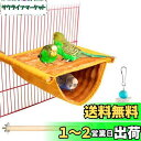 鳥たちの寝床 デグーハンモック暖かい小動物の家の巣 バードテント 含むインコ 止まり木 鳥のおもちゃ インコ ハムスター デグーに適しています (L)