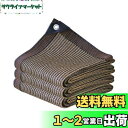 【送料無料】晨陽小店 遮光ネット 2M*2M 日除け シェード 屋外 農業 園芸用 紫外線から守る 高密度ポリエチレン コーヒー色 日よけシェード ベランダ 窓...