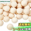 PandaHall 直径24〜25mm ラウンドビーズ 約48〜50個 木の丸いボール DIY 装飾的な木製のクラフトボール 未塗装 木製の球 穴なし 未染色