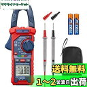 AstroAI クランプメーター 2000カウントテスター デジタル テスター サーキットテスター AC/DC電圧 AC電流 オートレンジ T-RMS グレードアップ版 お歳暮