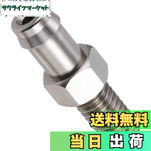 【送料無料】キタコ(KITACO) ニップル(M6×P1.0/ステンレス/1ヶ) 汎用 5mmホース用 K-CON 0900-990-90006