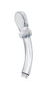 【送料無料】SANEI シャワーヘッド 節水 手元ストップ クリア PS323-81XA-CC1
