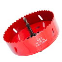 TIDEWAY-JP ホールソー バイメタル 穴あけ ドリルビット 切削工具 鉄 アルミ 石膏ボード プラスチック 木材などに 切削直径120mm