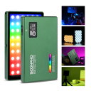 SOONPHO P10 LED撮影用ライト RGBビデオライト LEDビデオライト カメラ照明 4400mAhバッテリー 化粧照明ライト 2500k-8500k 無段階調光 CRI97+ 12種類FX照明効果 動画撮影 軽量 補助照明 PSE認証済 USB-C充電式 小型LEDライト ビデオ撮影 商品撮影自撮り 停電対策 防災