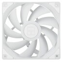 Thermalright TL-C12CW CPUファン 120mmケースクーラーファン、4ピンPWM静音コンピュータファン、S-FDBベアリング付属、最大1550RPM冷却ファン(ホワイト)(2)
