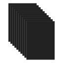 DARENYI 10枚セット厚さ1mmアクリル板 黒い アクリル 長さ150m x 幅100mm アクリルボード 保護フィルム付き 絵画、DIY装飾、教育などに...