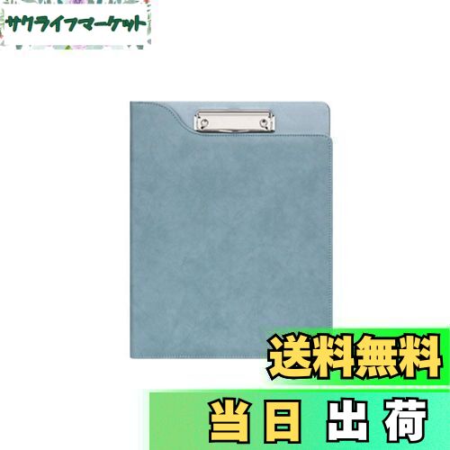 【送料無料】Costowns 革 二つ折り バインダー クリップボード A4 クリップファイル厚 手 pu レザー 書類契約フォルダー 100枚A4資料用紙が収...