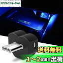CARVANTA LEDライト Type-C LEDライト8色 RGB イルミネーション照射方向切替 メモリー機能 自動点灯 調光機能 照射方向切替 Type-...