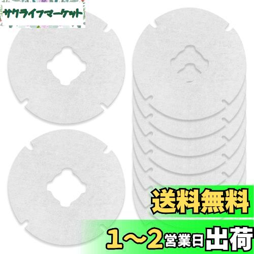 【送料無料】KEEPOW 10枚 (NASTA)KS-8840PR / KS-FKS8840 / KS-FK8840 対応 換気口 フィルター 丸型 直径86mm 内径24mm 給気口フィルター 掃除 新居 10枚入