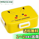 【送料無料】スケーター(Skater) 弁当箱 650ml ポケットモンスター ピカチュウ フェイス 23 抗菌 4点ロック 女性用 日本製 YZFL7AG-A