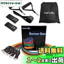 TheFitLife トレーニングチューブ チューブ トレーニング 筋トレチューブ (青/緑/赤/黒/橙)