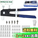 Breezliy 109個 リベット工具セット ハンドリベッター セット ネジ付き リベットナット リベット スパナナット栓 心軸5件 ネジインサート ツール M3/M4/M5/M6/M8