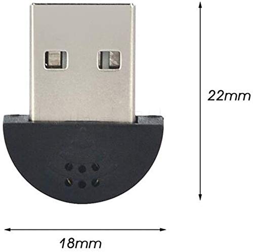 Parishop 超小型 PCマイク世界最小USBマイクPC Mac用USBマイクノートパソコン用 いつでもどこへも携帯可能！