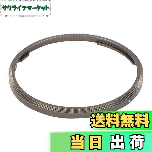 【送料無料】Haoge RRC-GNGメタルレンズフロントリング キャップカバー for リコー RICOH GR III GRIII GR3カメラ用 置き換えるGN-1 暗灰