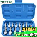 Gunpla トルクスネジ用ビットセット 13pcs ビットソケットセット T8-T70