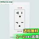 パナソニック(Panasonic) 埋込100・200V併用接地コンセント 15・20A兼用 マットホワイト WTL1923WK
