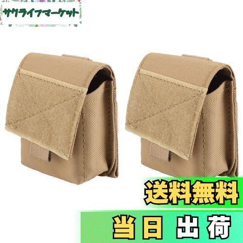 【送料無料】TRIWONDER タクティカルポーチ メンズポーチ サバゲーポーチ ミリタリーポーチ 多機能ポーチ モール対応 ベルトポーチ マルチケース グレネ...