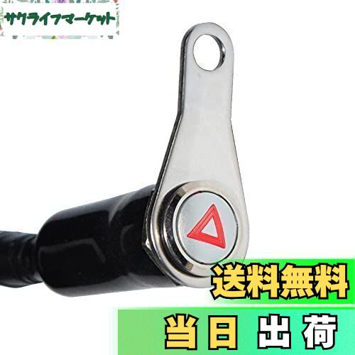 【送料無料】オートバイハンドルバースイッチ ATVバイク 12V LED 警告灯 ハザードライト スイッチ 赤く閃光 防水 過負荷保護赤い光