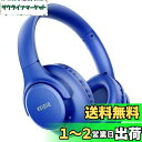 ワイヤレス ヘッドホン KVIDIO Bluetooth 5.0 55時間再生 ヘッドホン 40mm HD ドライバーユニット オーバーイヤーヘッドホン マイク...