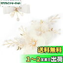 HUAZONTOM 髪飾り 結婚式 ヘアアクセサリー 花 蝶結び ヘアクリップ 2点セット ヘッドドレス おしゃれ レディース こども キッズドレス ウェディン...