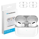 TALENANA AirPods Pro2 用 ダストガード アップル エアーポッズ プロ2コーティング メタリックプレート ホコリガード 防塵 カバー 保護シ...