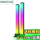 オーム(OHM)オーム電機AudioComm ゲーミングライト LED RGBライトバー イルミネーション サウンド連動 音楽同期 調色 USBライト ゲームライト アプリ操作 AV-GL100N 03-6355 OHM