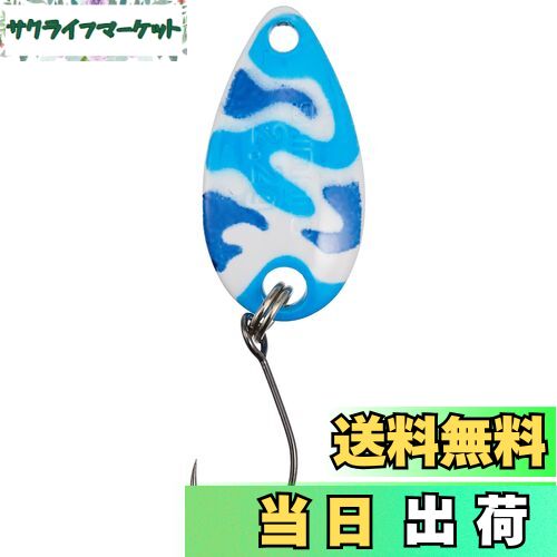 【送料無料】シマノ(SHIMANO) スプーン カーディフ ロールスイマー カモエディション 2.2g TR-C22R 26T ブルーホワイトカモ