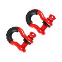 HFS(R) シャックル 3/4インチ 牽引 2点セット 4.75T 7/ 8