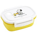 【送料無料】スケーター(Skater) ラク軽 軽い 弁当箱 M 550ml レンジ対応 シール容器 保存容器 スヌーピー 水彩 日本製 XPM4-A