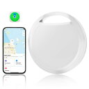Fohil 紛失防止タグ 小型 超軽量 スマートトラッカー 追跡タグ 「探す」に対応 スマホ鳴らす 忘れ物防止 盗難防止 バレない 持ち運びに便利 電池交換可能 キー/自転車/スマホ/カバン/財布 車両追跡用 探し物発見器 紛失防止グッズ 日本語取扱説明書 白