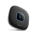 Anker PowerConf S3 スピーカーフォン 会議用 マイク Bluetooth 24時間連続使用 グループモード対応 USB-C接続 オンライン会議 テレワーク 在宅 会議用システム ウェブ/テレビ/ビデオ会議(グレー:ファブリック)