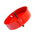 TIDEWAY-JP ホールソー バイメタル 穴あけ ドリルビット 切削工具 鉄 アルミ 石膏ボード プラスチック 木材などに 切削直径155mm